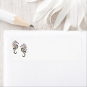 Zee paarden etiket (Insitu)