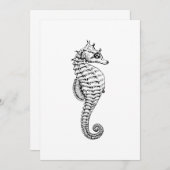 Zee Paarden Kaart (Voorkant / Achterkant)