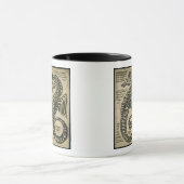 Zee-paarden (m/v op papier) mok (Midden)