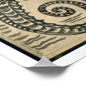 Zee-paarden (m/v op papier) poster (Hoek)