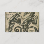 Zee-paarden (m/v op papier) visitekaartje (Achterkant)