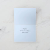 Zee Paarden met doorsnede Waterverf Valentine Day Feestdagen Kaart (Binnen)