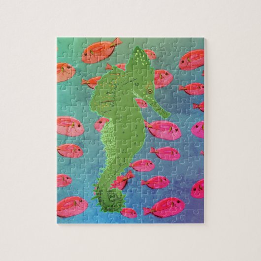Zee Paarden, Ocean Life Puzzle Legpuzzel (Verticaal)