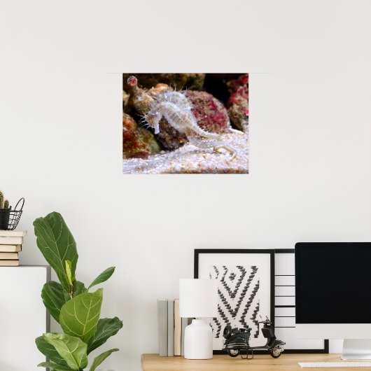 Zee paarden poster (Thuiskantoor)