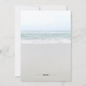 Zee Paarden Rustische Zeeen en kerstmis Kaart (Achterkant)