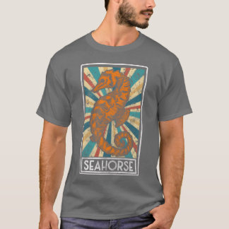 Zee Paarden Zwembadges Aquarium vriend T-shirt