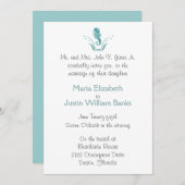 Zee Paardenband uitnodiging (Voorkant / Achterkant)