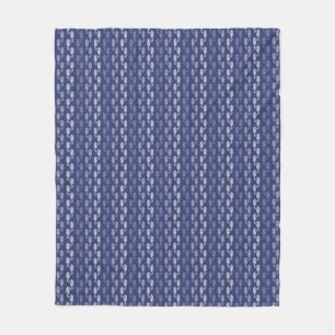 Zee Paardenketens Indigo Fleece Blanket Deken