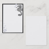 Zee PaardenVisitekaartje Visitekaartje (Voorkant / Achterkant)