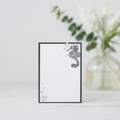 Zee PaardenVisitekaartje Visitekaartje (Staand voorkant)