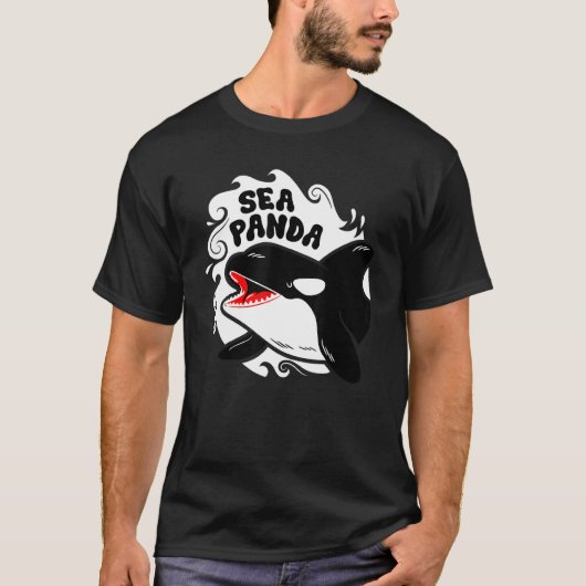 Zee Panda Maar Vervang Bamboe Door Zegel Doder Wha T-shirt (Voorkant)
