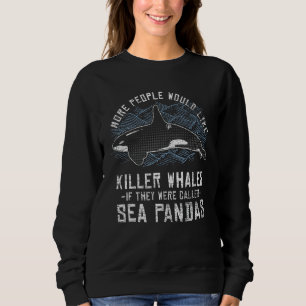 Zee Panda Orca Dierenvriend Killer Whale 1 Trui