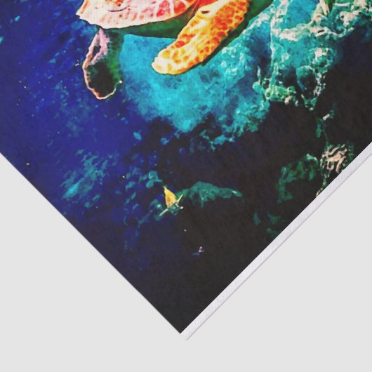 Zee - Papier voor cadeaus (Detail)