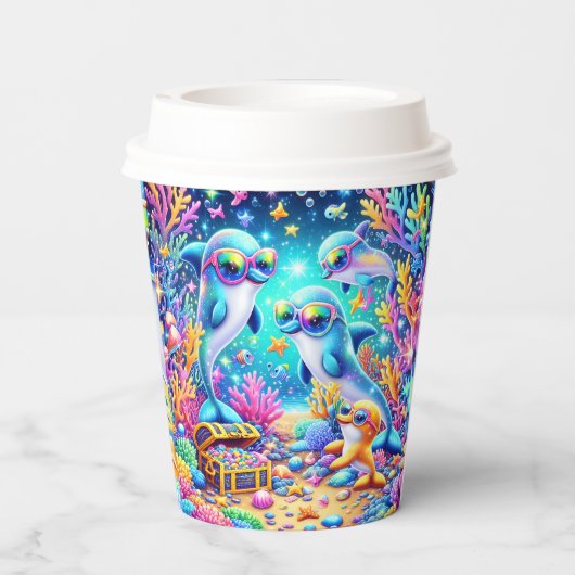 Zee Papieren Bekers (Achterkant)