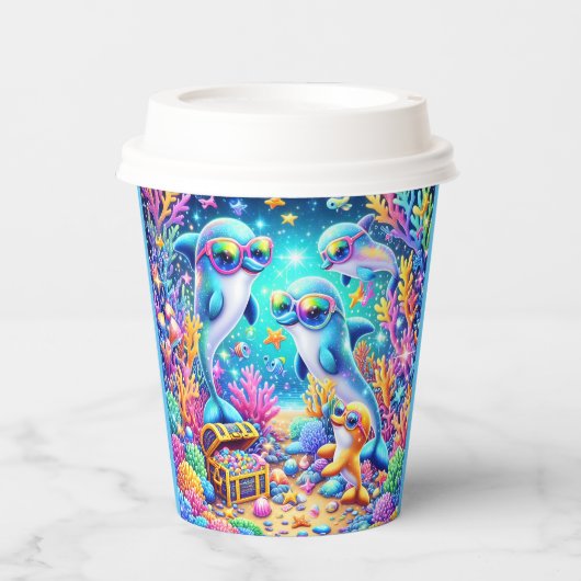 Zee Papieren Bekers (Voorkant)