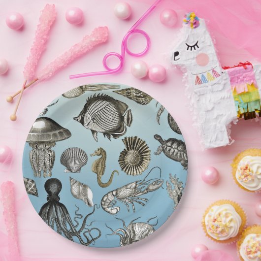 Zee Papieren Bordje (Feest)