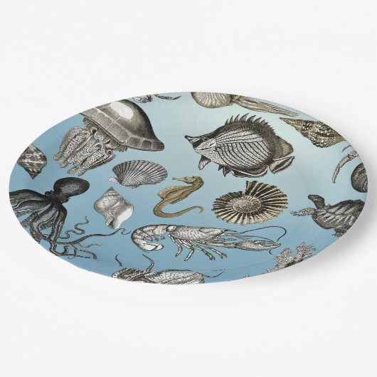 Zee Papieren Bordje (Gekanteld)