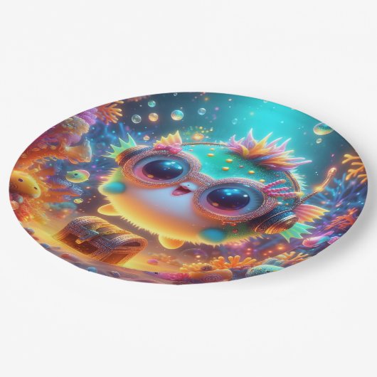 Zee Papieren Bordje (Gekanteld)