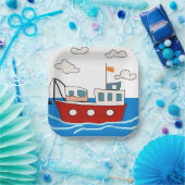 zee ​ ​ papieren bordje (Feest)