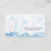 *~* Zee pastel Visitekaartje (Voorkant)