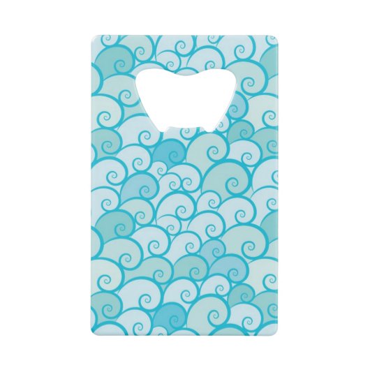 Zee Patroon Creditkaart Flessenopener (Voorkant)