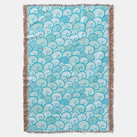 Zee Patroon Deken (Voorkant Verticaal)