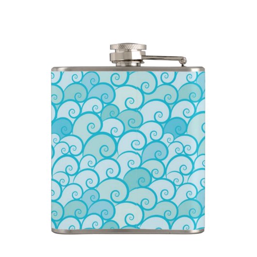 Zee Patroon Heupfles (Achterkant)