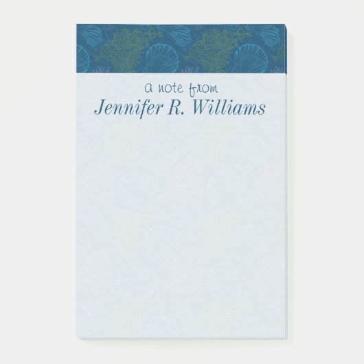 Zee Patroon | Jouw namen toevoegen Post-it® Notes (Voorkant)