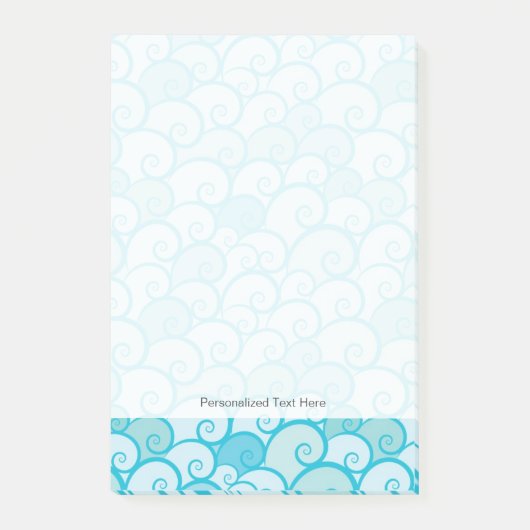 Zee Patroon Post-it® Notes (Voorkant)