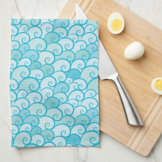 Zee Patroon Theedoek (Quarter Fold)