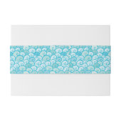 Zee Patroon Uitnodigingen Wikkel (Achterkant Voorbeeld)