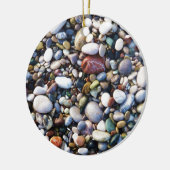 Zee Pebbles Beach Stones Rhodos Griekenland Keramisch Ornament (Links)