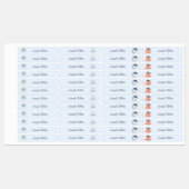 Zee Piraten Kinderdagverblijf Naam Kleding Labels (Vel)