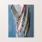 Zee Plane Opstarten, Victoria Herfsten, Zimbabwe Legpuzzel (Verticaal)