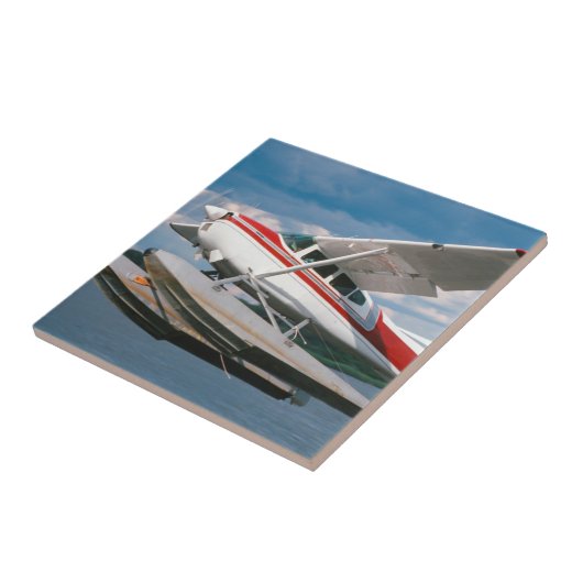 Zee Plane Opstarten, Victoria Herfsten, Zimbabwe Tegeltje (Zijkant)