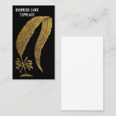 Zee Planten - Grieks zeewier Ocean Beach Visitekaartje (Voorkant / Achterkant)