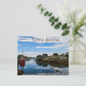 Zee Port in Nova Scotia Briefkaart (Staand voorkant)