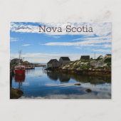 Zee Port in Nova Scotia Briefkaart (Voorkant)