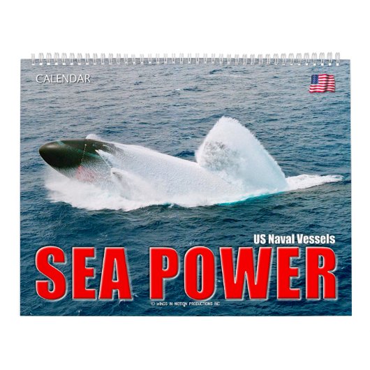 ZEE POWER - US Naval Vessels Kalender (Hoes)