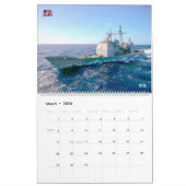 ZEE POWER - US Naval Vessels Kalender (Mar 2026)