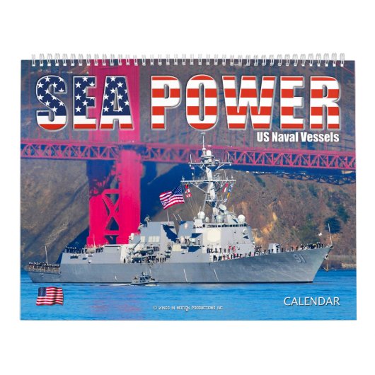 ZEE POWER - US Naval Vessels Kalender (Hoes)