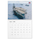 ZEE POWER - US Naval Vessels Kalender (Mar 2026)