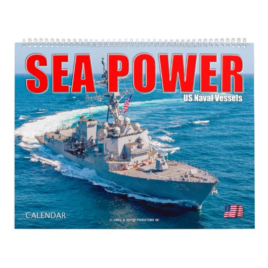 ZEE POWER - US Naval Vessels Kalender (Hoes)