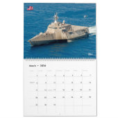 ZEE POWER - US Naval Vessels Kalender (Mar 2026)