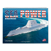 ZEE POWER - US Naval Vessels Kalender (Hoes)