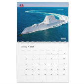 ZEE POWER - US Naval Vessels Kalender (Jan 2026)