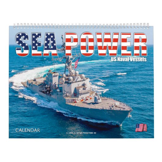 ZEE POWER - US Naval Vessels Kalender (Hoes)