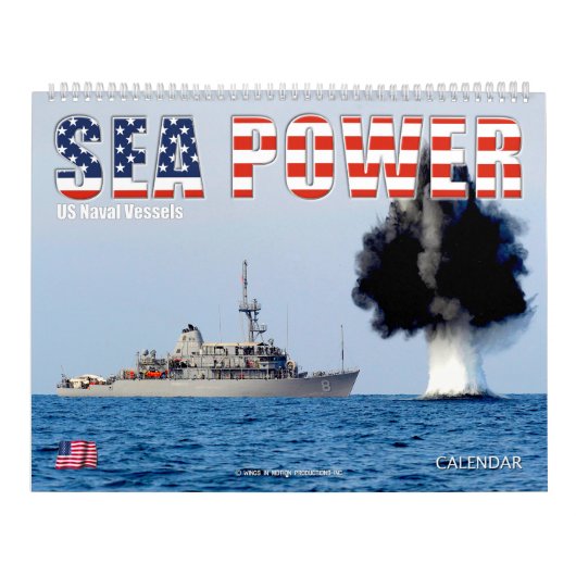 ZEE POWER - US Naval Vessels Kalender (Hoes)