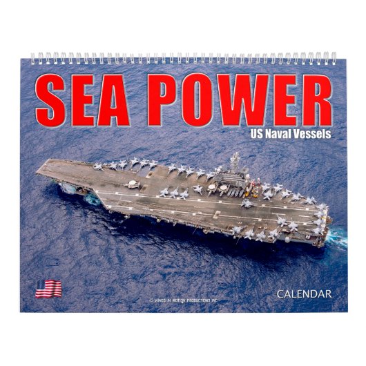 ZEE POWER - US Naval Vessels Kalender (Hoes)