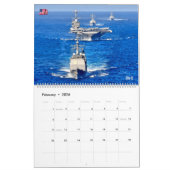 ZEE POWER - US Naval Vessels Kalender (Feb 2026)